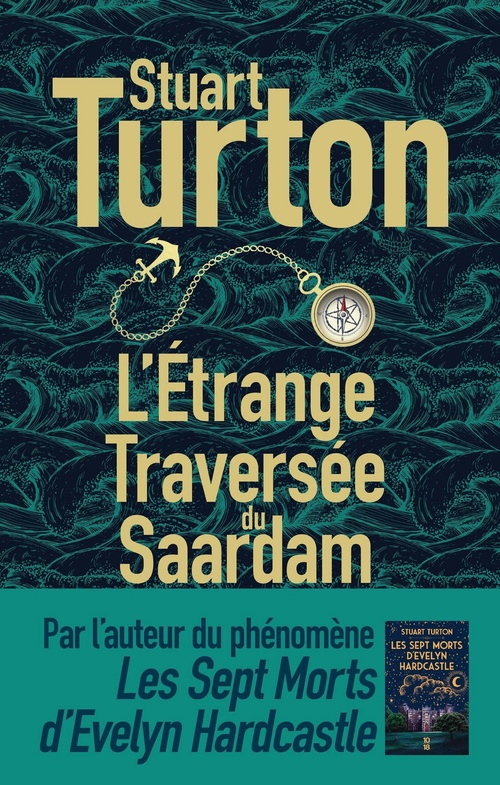 Couverture ebook de L'étrange Traversée du Saardam, de Stuart Turton
