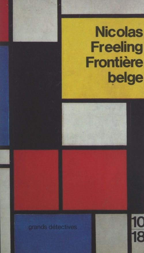 Couverture ebook de Frontière belge, de Nicolas Freeling