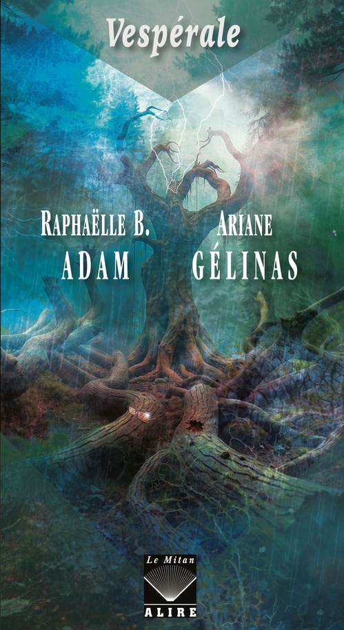 Couverture ebook de Vespérale, de Raphaëlle B. Adam, Ariane Gélinas