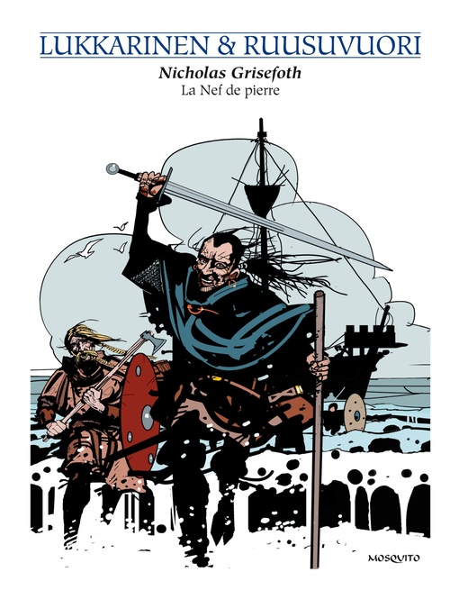 ebook cover of Nicholas Grisefoth - Tome 3 - La Nef de pierre, by Hannu Lukkarinen, Juha Ruusuvuori