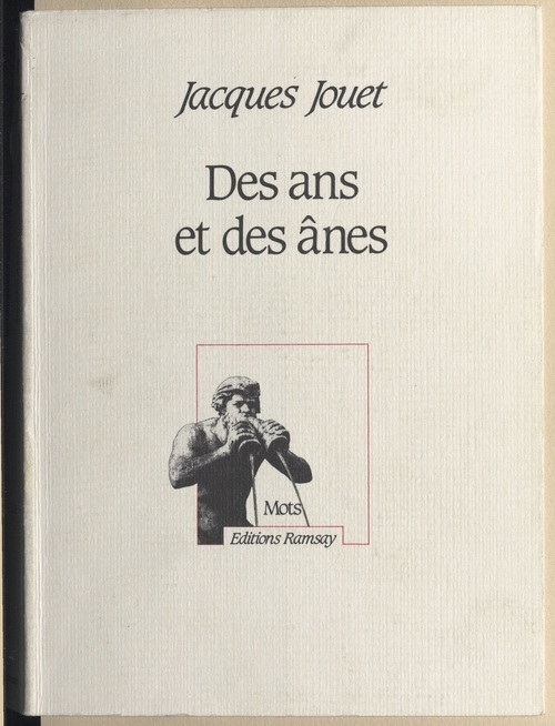 Couverture ebook de Des ans et des ânes, de Jacques Jouet