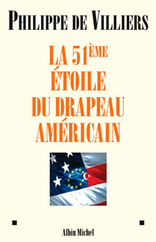 Couverture ebook de La 51e étoile du drapeau américain, de Villiers Philippe
