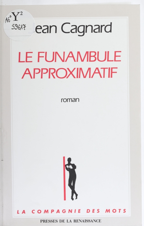 ebook cover of Le Funambule approximatif, by Jean Cagnard