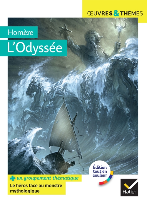 Couverture ebook de L'Odyssée, de Homère