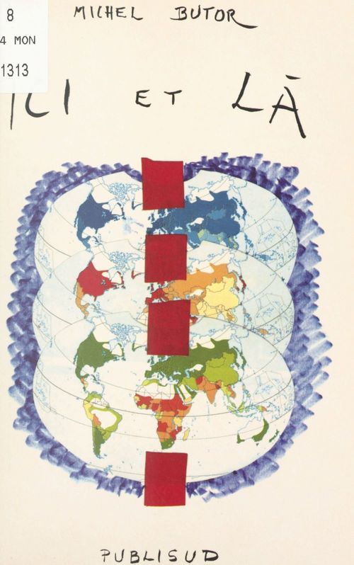 Couverture ebook de Ici et là, de Michel Butor