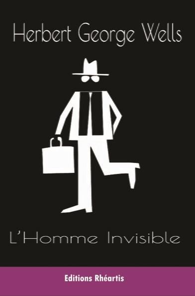 Couverture ebook de L'Homme Invisible, de H. G. Wells