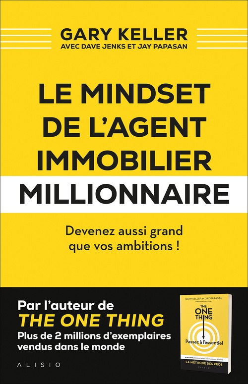 Couverture ebook de Le mindset de l'agent immobilier millionnaire, de Gary Keller