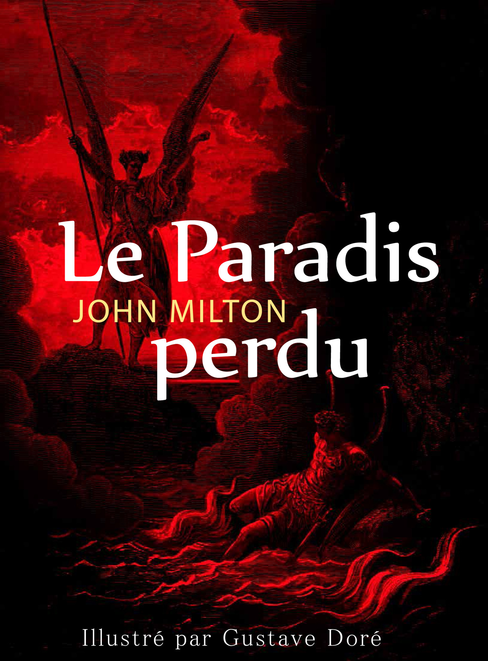 Couverture ebook de Le Paradis perdu, de John Milton