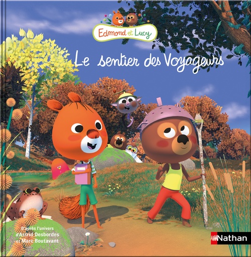 Couverture ebook de Edmond et Lucy - Le sentier des voyageurs, de Eva Grynszpan