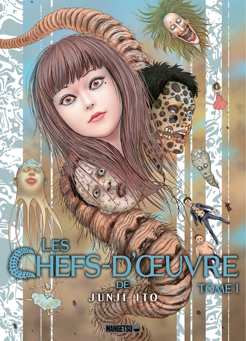 Couverture ebook de Les chefs d'oeuvre de Junji Ito T01, de Junji Ito
