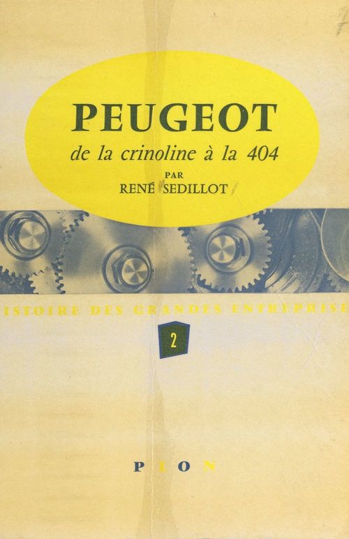 ebook cover of Peugeot (2), by Rene Sedillot