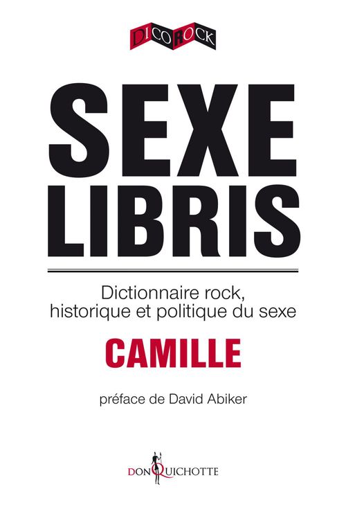 ebook cover of Sexe libris, by David Abiker, Camille