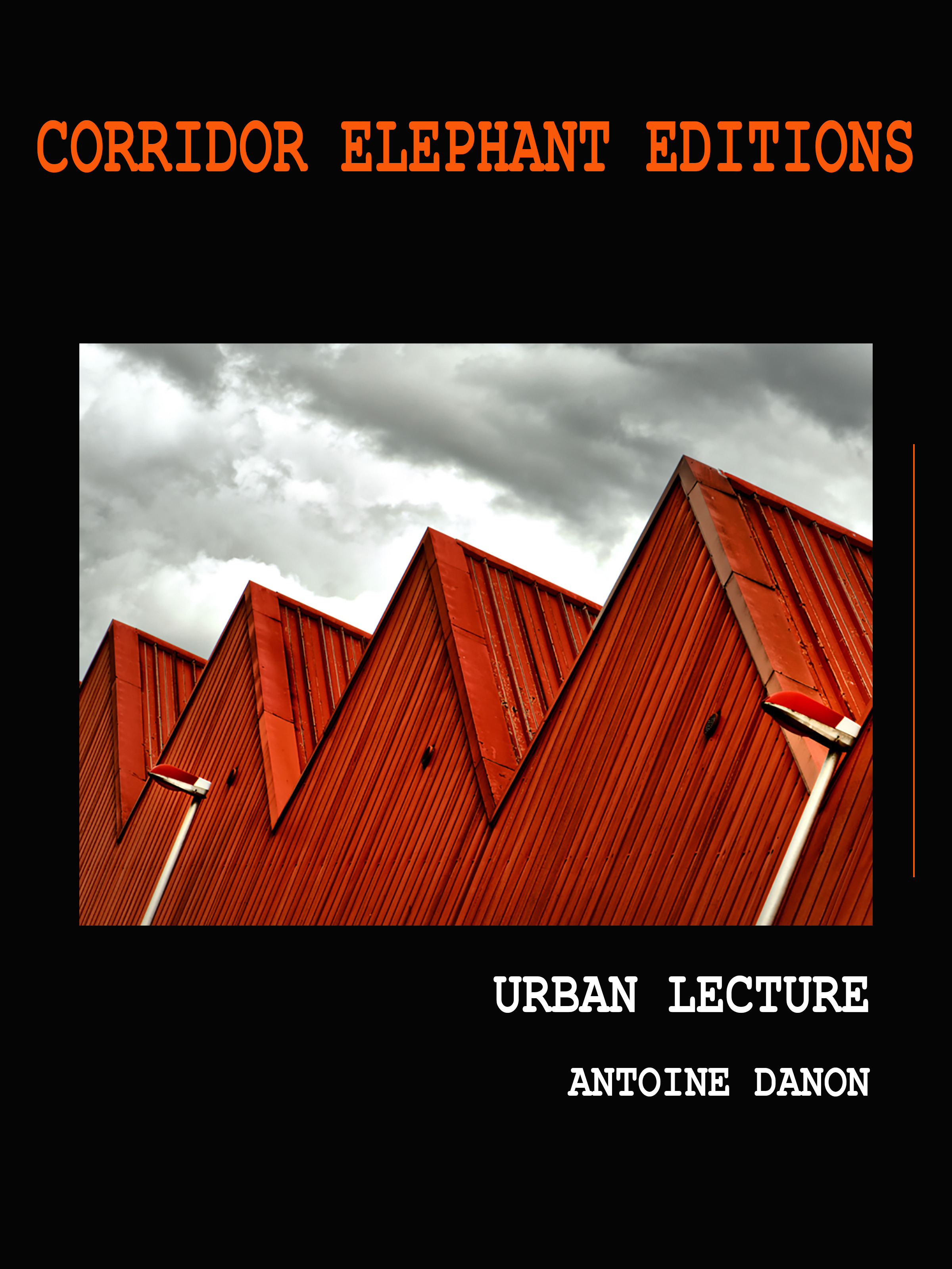 Couverture ebook de Urban Lecture, de Antoine Danon