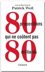 Couverture ebook de 80 propositions qui ne coûtent pas 80 milliards, de