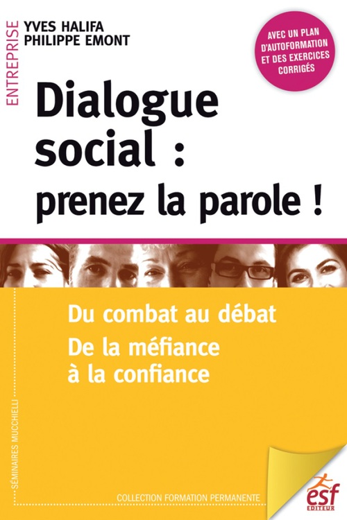 ebook cover of Dialogue social : prenez la parole !, by Philippe Emont, Yves Halifa