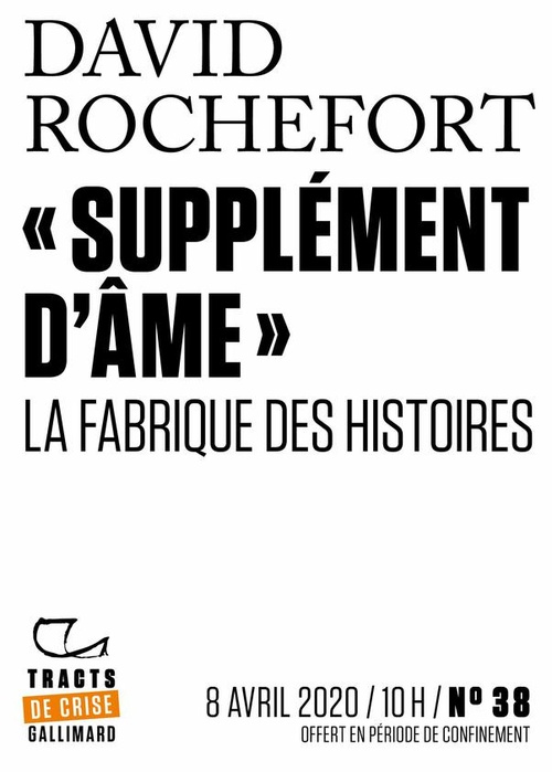 ebook cover of Tracts de Crise (N°38) - « Supplément d´âme », by David Rochefort