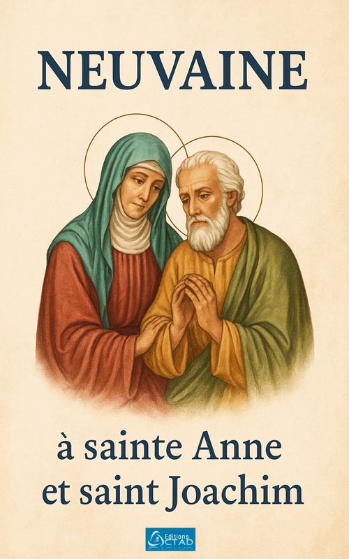 ebook cover of Neuvaine Sainte Anne et saint Joachim, by Priere Et Meditation