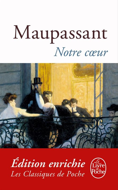 Couverture ebook de Notre coeur, de Guy de Maupassant