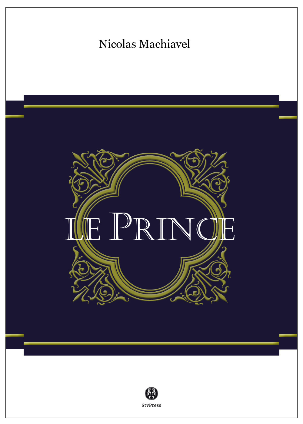 ebook cover of Le Prince, by Machiavel