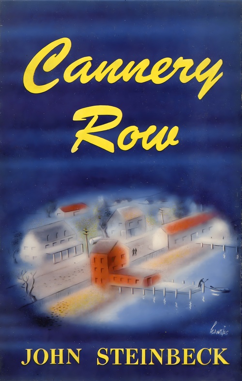 ebook cover of Cannery Row, by John  Stainbeck