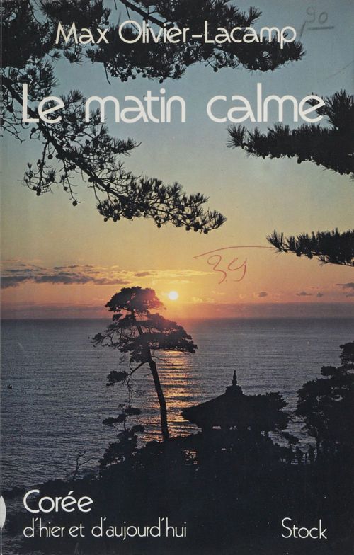 ebook cover of Le matin calme, by Max Olivier-lacamp