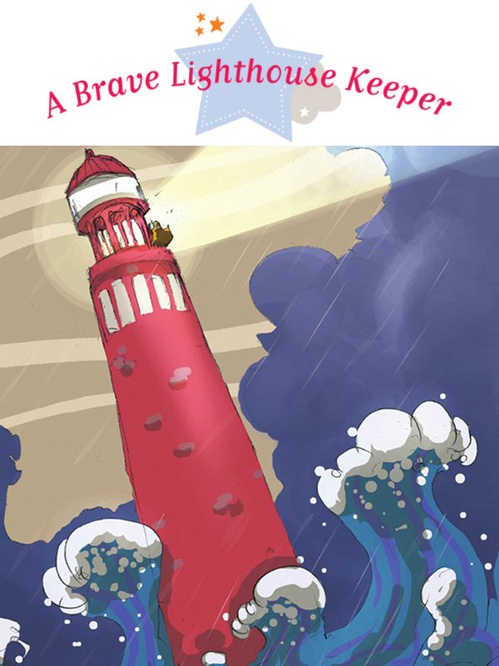 ebook cover of The Brave Lighthouse Keeper, by Collectif