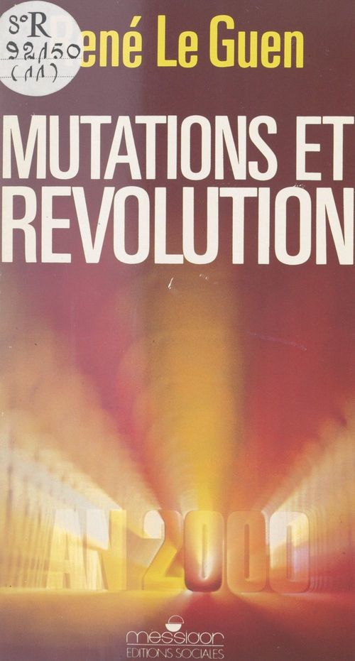 ebook cover of Mutations et révolution : vers l'an 2000, by Rene Le Guen
