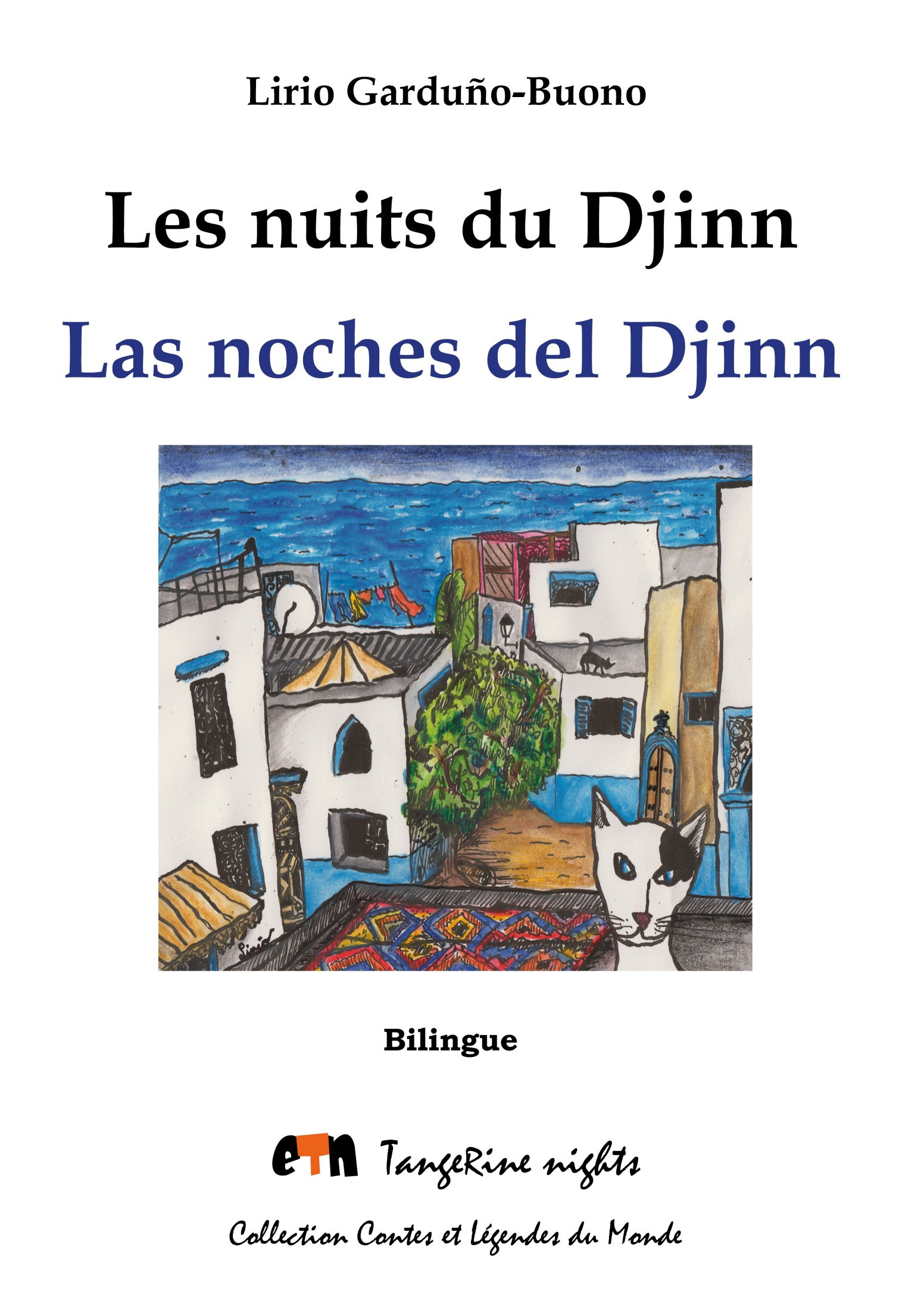 ebook cover of Les nuits du Djinn, by Lirio Garduno-buono