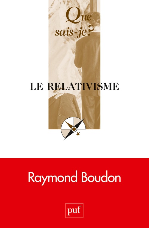 ebook cover of Le relativisme, by Raymond Boudon