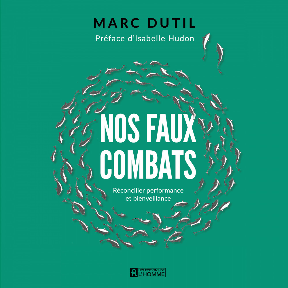 Couverture audiobook de Nos faux combats, de Marc Dutil
