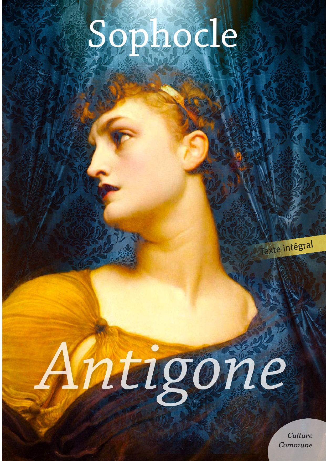 Couverture ebook de Antigone, de Sophocle