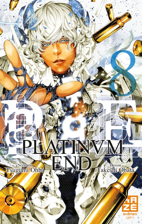 Couverture ebook de Platinum End T08, de Takeshi Obata
