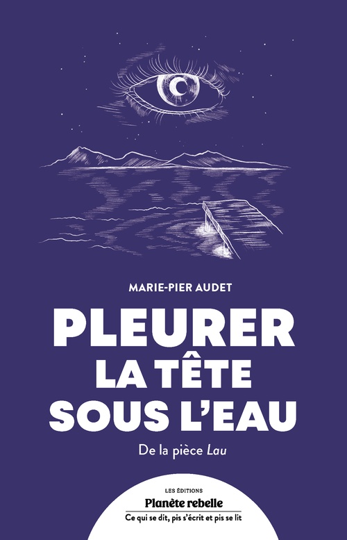 ebook cover of Pleurer la tête sous l'eau, by Marie-Pier Audet