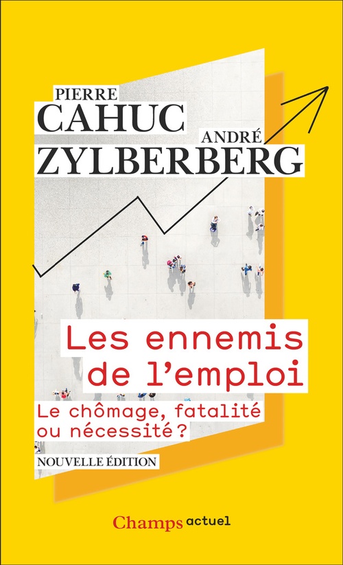 ebook cover of Les ennemis de l'emploi. le chômage, fatalité ou nécessité ?, by Pierre Cahuc, André Zylberberg
