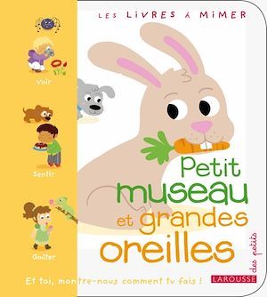 Couverture ebook de Petit museau et grandes oreilles, de Laure Marandet