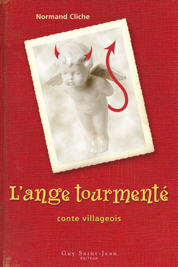 Couverture ebook de L'ange tourmenté, de Normand Cliche