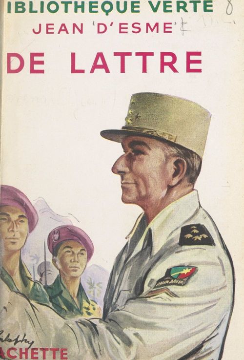 ebook cover of De Lattre, by Jean d' Esme