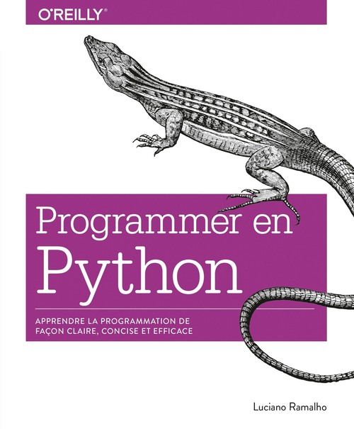ebook cover of Programmer en Python, by Luciano Ramalho
