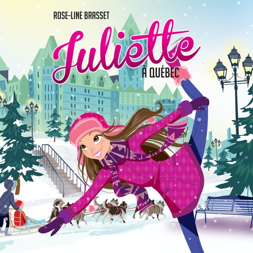 Couverture audiobook de Juliette à Québec, de Rose-Line Brasset