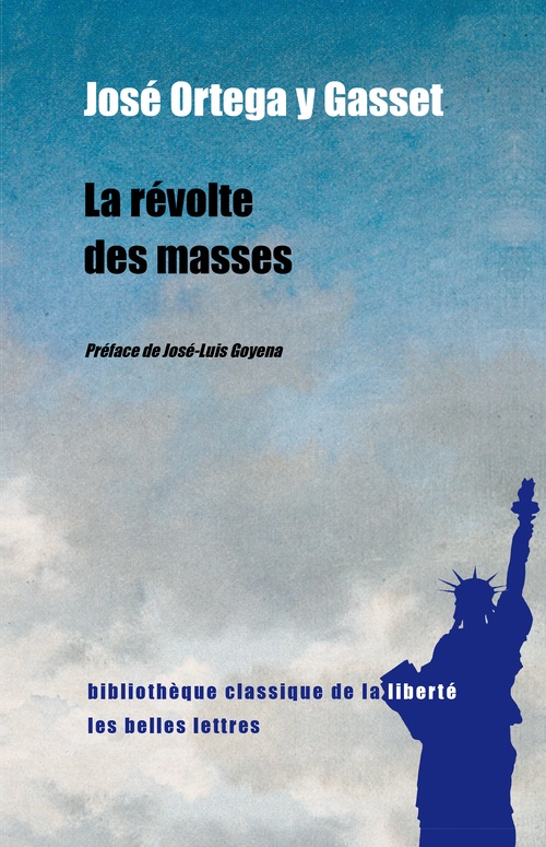 ebook cover of La Révolte des masses, by José Ortega y Gasset