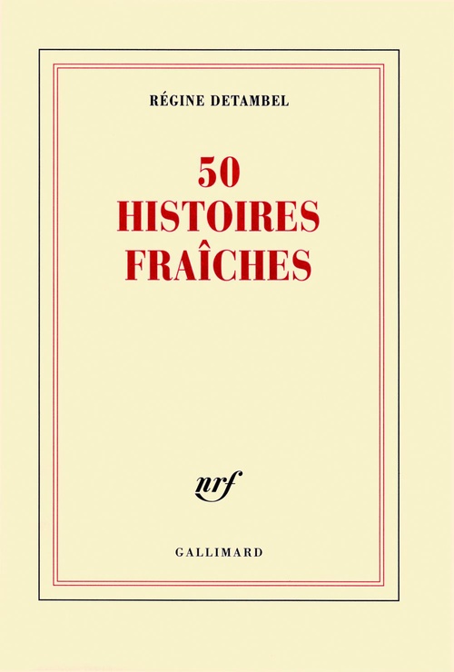 ebook cover of 50 histoires fraîches, by Régine Detambel