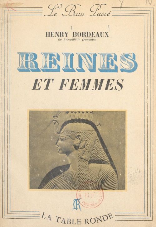 ebook cover of Reines et femmes, by Henry Bordeaux