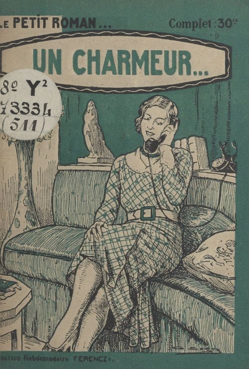 ebook cover of Un charmeur..., by Alice Ravenne