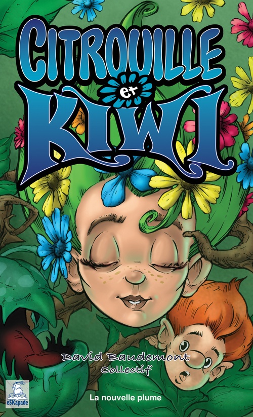 Couverture ebook de Citrouille et Kiwi, de David Baudemont