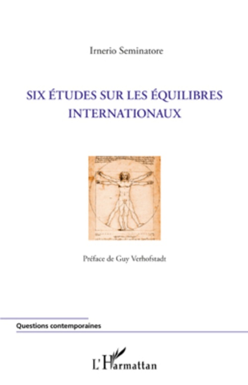 Couverture ebook de Six études sur les équilibres internationaux, de Irnerio Seminatore