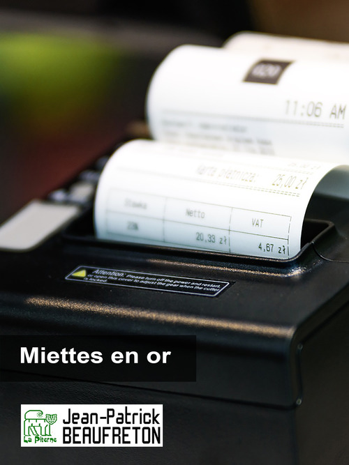 Couverture ebook de Miettes en or, de Jean-Patrick Beaufreton