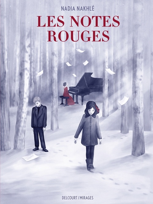 Couverture ebook de Les Notes rouges, de Nadia Nakhle