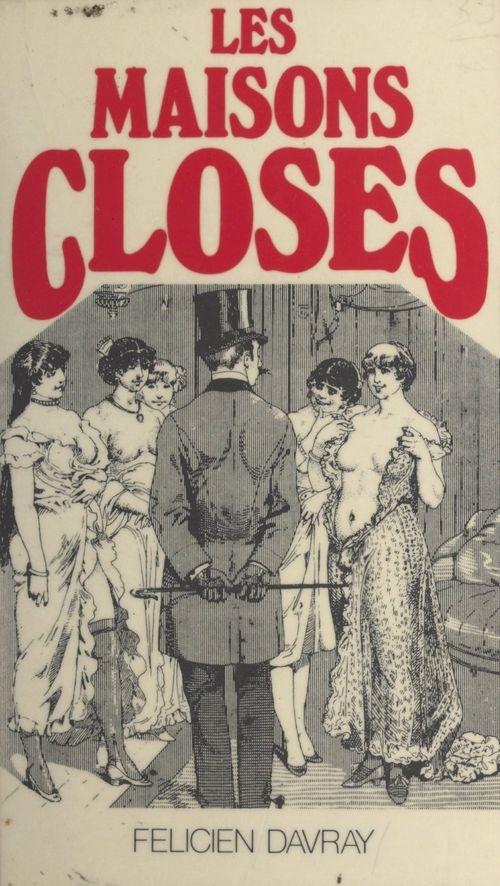 ebook cover of Les maisons closes, by Felicien Davray