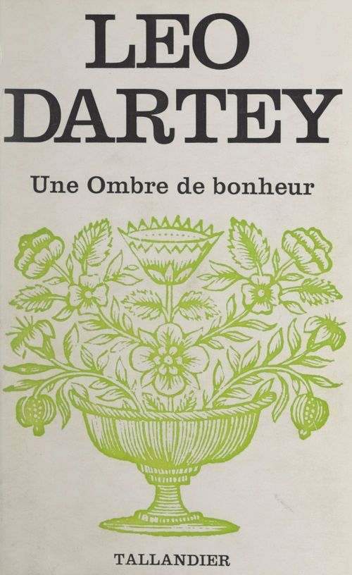 ebook cover of Une ombre de bonheur, by Leo Dartey