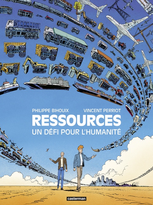 Couverture ebook de Ressources. un défi pour l'humanité, de Philippe Bihouix, Vincent Perriot